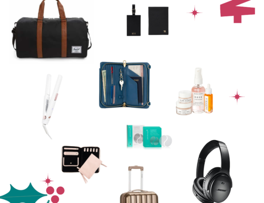 Christmas Gift Guide for Travelers by Champagne and Blue Jeans